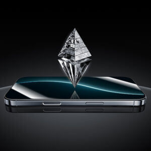 Benks Apsauginis stiklas Glass Warrior HD skirtas Apple iPhone 17 Pro black - Image 6