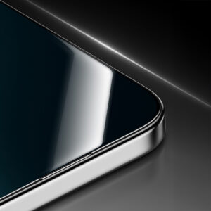 Benks Apsauginis stiklas Glass Warrior HD skirtas Apple iPhone 17/16 Pro black - Image 9