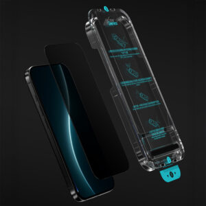 Benks Apsauginis stiklas Glass Warrior Privacy skirtas Apple iPhone 17/16 Pro black - Image 7