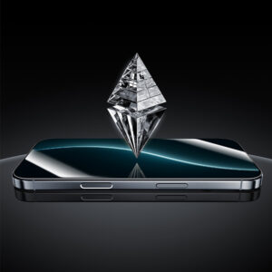 Benks Apsauginis stiklas Glass Warrior Sapphire Coating skirtas Apple iPhone 17 Pro Max black - Image 6