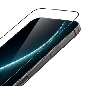 Benks Apsauginis stiklas Ultra Shield HD Glass (AA67) skirtas Apple iPhone 17/16 Pro black - Image 4