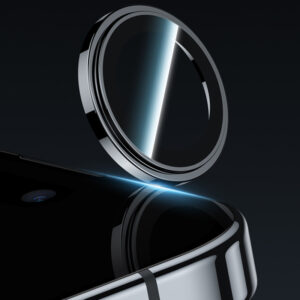 Benks Apsauginis stiklas Glass Warrior Metal Lens Protector telefonui skirtas Apple iPhone 17 Air (objektyvui 1 vnt) black - Image 5
