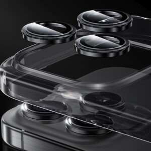 Benks Apsauginis stiklas Glass Warrior Metal Lens Protector telefonui skirtas Apple iPhone 17 Air (objektyvui 1 vnt) black - Image 9