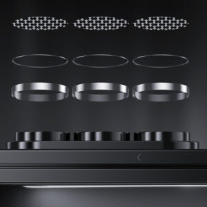 Benks Apsauginis stiklas Glass Warrior Lens Protector telefonui skirtas Samsung Galaxy Z Fold 7 (objektyvui 3 vnt) transparent - Image 6