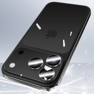 Benks Apsauginis stiklas Glass Warrior Lens Protector telefonui skirtas Apple iPhone 17 (objektyvui 2 vnt) transparent - Image 4