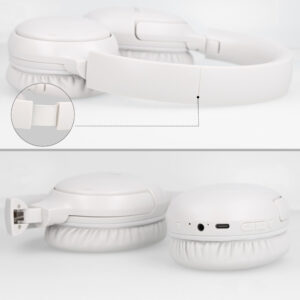 Blavec ausines Bluetooth BO-12 Bass Master ANC (BO12-W) baltos spalvos - Image 5