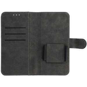 Dėklas BOOK COMMON Uniwersalna (Dydis S) skirtas Apple iPhone 12/13/Samsung S6/A5 2016/Xcover 4/S22/Huawei P8 2017 rudos spalvos - Image 5