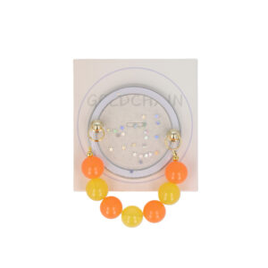 Ring Holder Magsafe BEADS - design MS55 oranžinės spalvos - Image 3