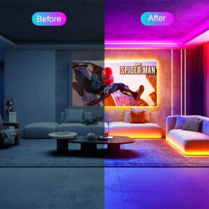 Juosta LED RGB 3 m + APP telefonui - Image 3