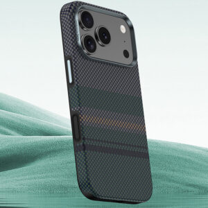 Benks dėklas Magnetic Armor Pro Aurora Kevlar 600D (C070) skirtas Apple iPhone 17 Pro Max - Image 4