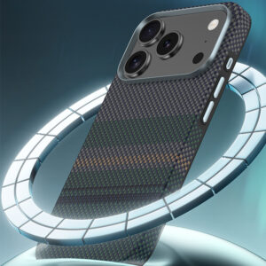 Benks dėklas Magnetic Armor Pro Aurora Kevlar 600D (C070) skirtas Apple iPhone 17 Pro Max - Image 9