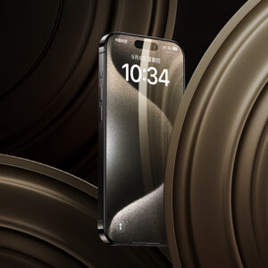 Benks Apsauginis stiklas Arc Shield Full Coverage (GA61) skirtas Apple iPhone 15 Pro black - Image 6