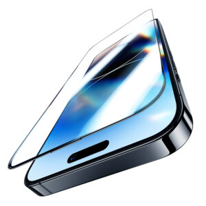 Benks Apsauginis stiklas Glass Warrior Sapphire Coating (FC57) skirtas Apple iPhone 14 Pro black - Image 2