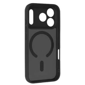 Full Matte Mag Dėklas skirtas Apple iPhone 17 Pro Max juodos spalvos - Image 3