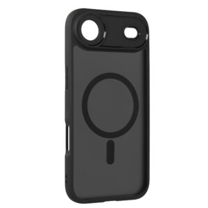 Full Matte Mag Dėklas skirtas Apple iPhone 17 Air juodos spalvos - Image 2