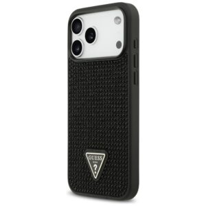 Dėklas GUESS Rhinestone Triangle Logo skirtas Apple iPhone 17 Pro Max juodos spalvos - Image 2