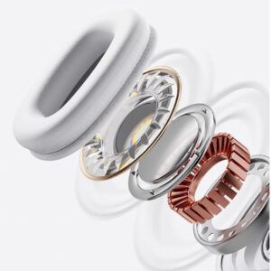 Rock ausinės O5 bluetooth sidabro spalvos - Image 3