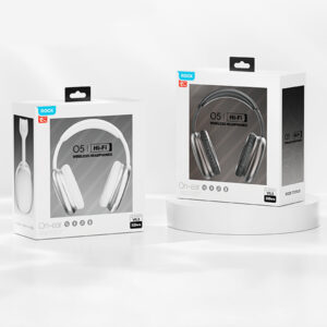 Rock ausinės O5 bluetooth sidabro spalvos - Image 7