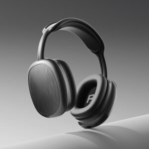 Rock ausinės O5 bluetooth pilkos spalvos - Image 4