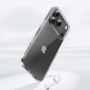 Rock Crystal Shield Series dėklas skirtas Apple iPhone 17 Pro skaidrus - Image 5