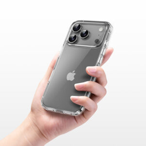 Rock Crystal Shield Series dėklas skirtas Apple iPhone 17 Pro skaidrus - Image 6