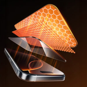 Rock Apsauginis stiklas HD Full-coverage Anti-static skirtas Apple iPhone 17 Pro Max - Image 6