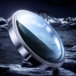 Rock Apsauginis stiklas Pure Series Camera Lens on camera skirtas Apple iPhone 17 (lens 2 pieces) black - Image 3