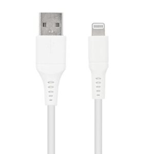 Grab 'n Go - kabelis Lightning 1m (MFi) - baltos spalvos