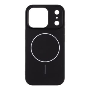 OBAL:ME MagNetix Matte TPU dėklas skirtas Apple iPhone 17 Pro juodos spalvos