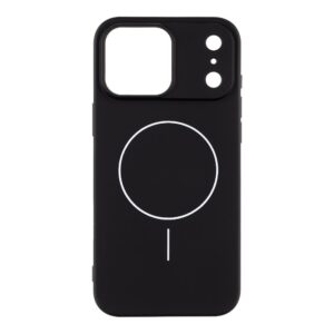 OBAL:ME MagNetix Matte TPU dėklas skirtas Apple iPhone 17 Pro Max juodos spalvos