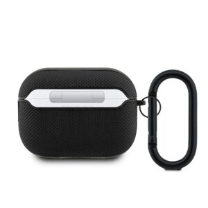 Lacoste Petit Pique Croc Logo Patch dėklas skirtas AirPods Pro 2 juodos spalvos