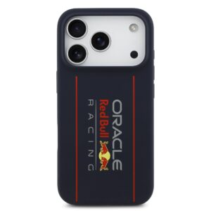 Red Bull Silicone Vertical Logo MagSafe dėklas skirtas Apple iPhone 17 Pro Max mėlynos spalvos - Image 2