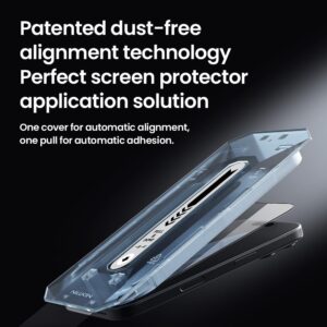 Nillkin Apsauginis stiklas 2.5D CP+ PRO juodos spalvos for Apple iPhone 17 Pro Max (su aplikatoriumi)