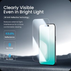 Nillkin Apsauginis stiklas 0.2mm H+ PRO 2.5D Anti-reflective skirtas Apple iPhone Air (su aplikatoriumi) - Image 2