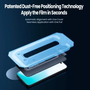 Nillkin Apsauginis stiklas 0.25mm Guardian 2.5D for Apple iPhone 17 juodos spalvos (su aplikatoriumi)