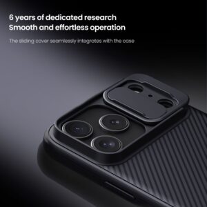 Nillkin CamShield PRO dėklas skirtas Apple iPhone 17 Pro Max Dark žalios spalvos - Image 2