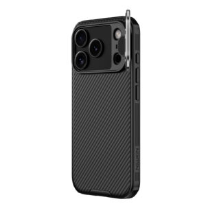 Nillkin CamShield Prop dėklas skirtas Apple iPhone 17 Pro juodos spalvos