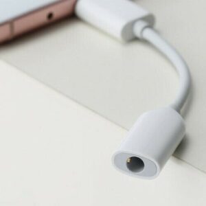 Xiaomi Original USB-C/3,5mm Adapteris baltos spalvos (Service pack) - Image 2