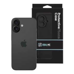 OBAL:ME Matte TPU dėklas skirtas Apple iPhone 17 juodos spalvos - Image 2