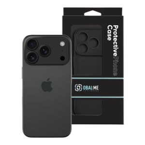 OBAL:ME Matte TPU dėklas skirtas Apple iPhone 17 Pro juodos spalvos - Image 2
