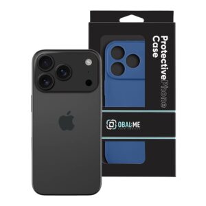 OBAL:ME Matte TPU dėklas skirtas Apple iPhone 17 Pro mėlynos spalvos - Image 2