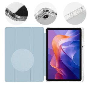 OBAL:ME MistyTab dėklas skirtas Xiaomi Redmi Pad 2 žydros spalvos