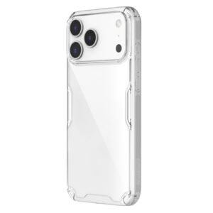 Nillkin Nature TPU PRO dėklas skirtas Apple iPhone 17 Pro Max skaidrus