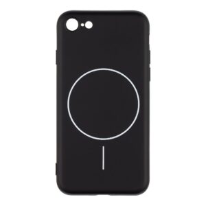 OBAL:ME MagNetix Matte TPU dėklas skirtas Apple iPhone 7/8/SE2020/SE2022juodos spalvos - Image 1