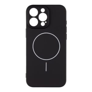 OBAL:ME MagNetix Matte TPU dėklas skirtas Apple iPhone 16 Pro Max juodos spalvos