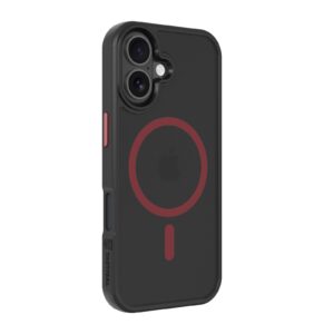 Tactical MagForce Hyperstealth 2.0 dėklas skirtas Apple iPhone 17 juodos spalvos/Red