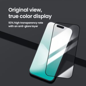 Nillkin Apsauginis stiklas 2.5D CP+ PRO juodos spalvos skirtas Apple iPhone Air (su aplikatoriumi) - Image 2