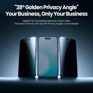 Nillkin Apsauginis stiklas 0.25mm Guardian 2.5D skirtas Apple iPhone 17 Pro juodos spalvos (su aplikatoriumi) - Image 2