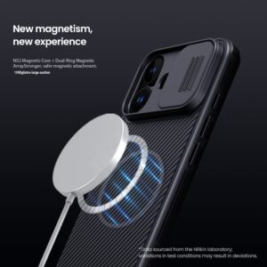 Nillkin CamShield PRO Magnetic Hard dėklas skirtas Apple iPhone 17 juodos spalvos - Image 2