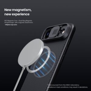 Nillkin CamShield PRO Magnetic Hard dėklas skirtas Apple iPhone Air juodos spalvos - Image 2